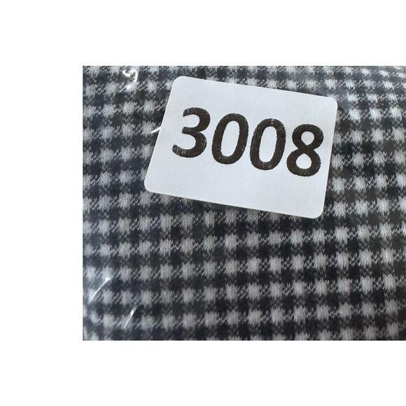 J. Jill Small Petite SP V Neck Dress Black White Check Cotton Modal Rayon - Picture 12 of 12